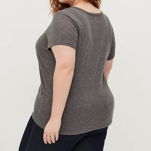 NWT TORRID CLASSIC FIT RINGER TOP - WARNER BROS. BATMAN - Picture 4 of 6